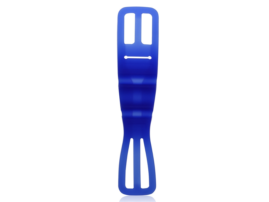 Soporte Para Teléfono (correa Elástica De Silicona Para Montaje En Bicicleta) Soporte Universal Para Teléfono (azul)