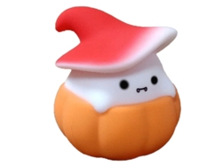 Luz Bruja Calabaza Yizhood Halloween Kawaii Guardería Roja