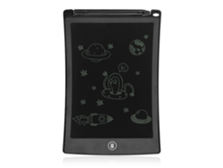 Tableta de escritura LCD portátil de 8,5 pulgadas, 14 x 0,6 x 22 cm, color negro