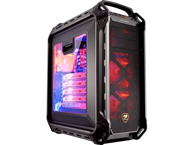 Caja PC COUGAR GAMING Panzer MAX (ATX Full Tower - Negro)