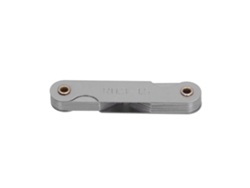 Calibrador De Paso De Rosca Métrico En Pulgadas, Hoja Completa, Herramienta De Medición, Ferretería R0.3-1.5mm