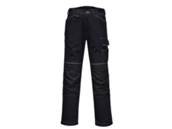 Pantalón De Trabajo Pw3: Comodidad Y Durabilidad Negro / 38