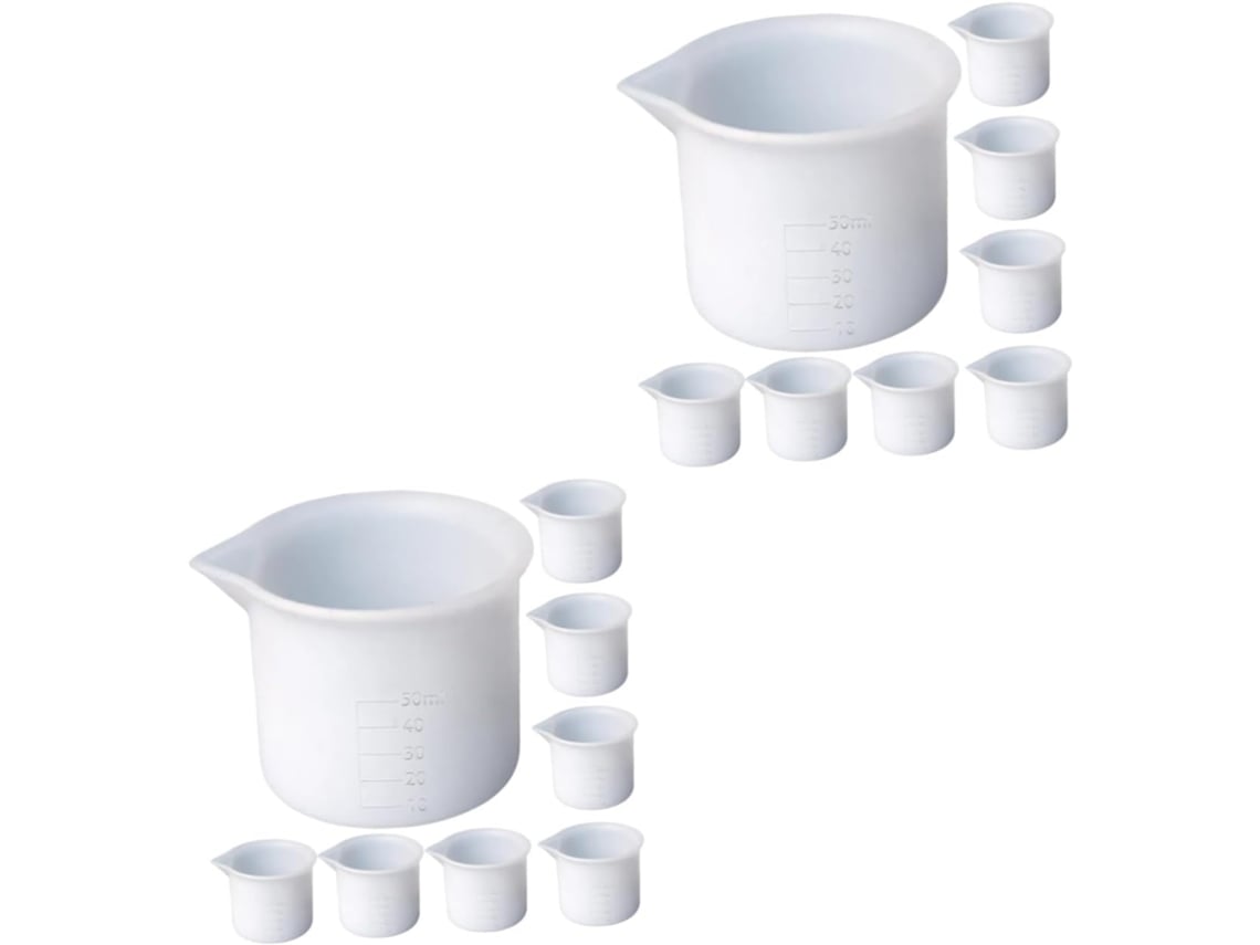 Brsuprimentos Para Artesanato Diy - Design Racional - Os Copos Medidores São Agradáveis E Suaves Ao Toque, O D