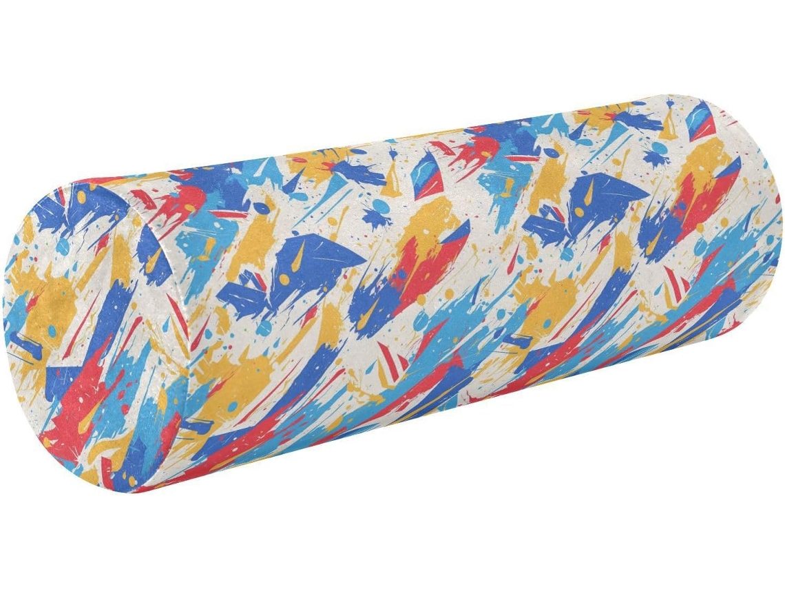Cojín Cilíndrico Frodotgv Funda Espuma Viscoelástica Soporte, Soporte Continuo.brfácil Fácil Fácilmente,