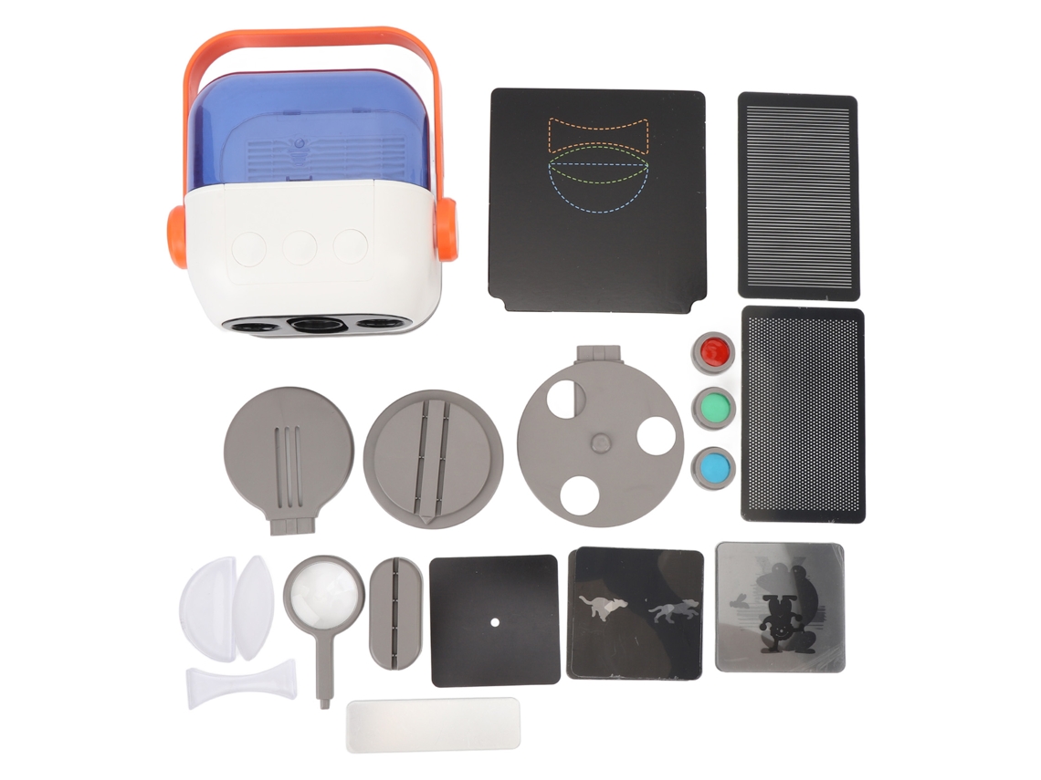 Kit De Experimentos De Óptica Física Con Lentes Cóncavas Y Convexas Para Reflexión Y Refracción