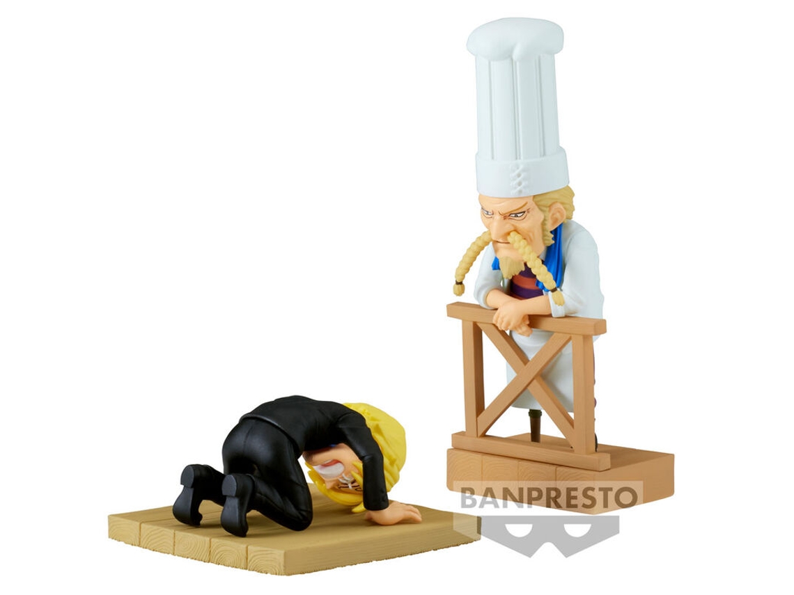 Figura coleccionable de One Piece Wcf Log Series Sanji Zeff 2 World 8cm B.active
