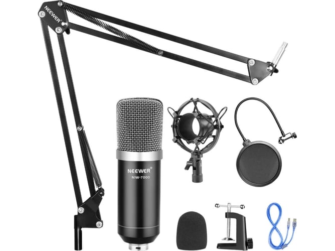 Kit Micrófono condensador NEEWER 40093850 (Azul)