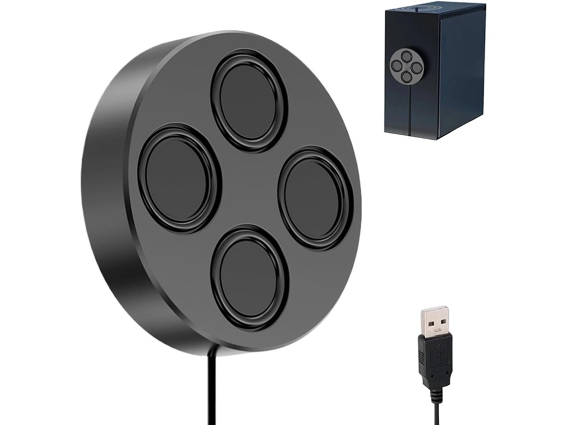 Altavoz/reproductor Estéreo Con Cable Usb Para Ordenador, Viajes, Hogar, Fiestas, Aula Y Juegos.