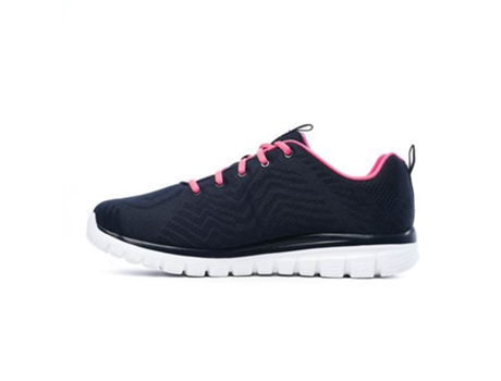 Zapatillas de Mujer SKECHERS Gracefulget Connect Azul (37)