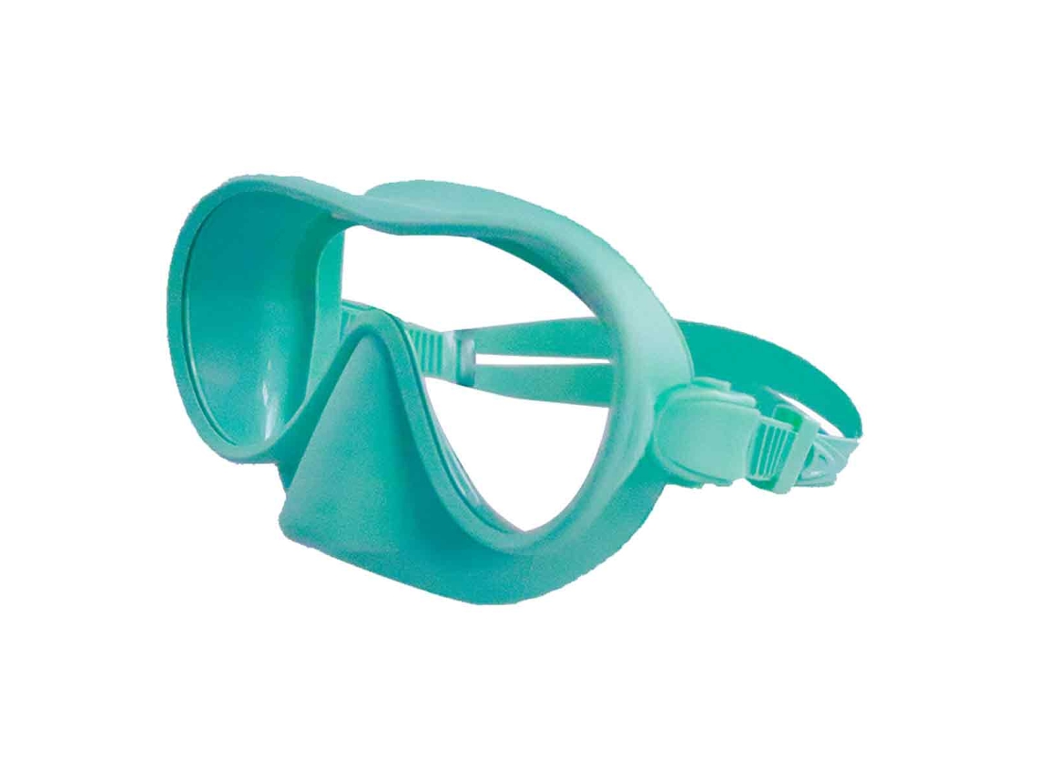 TRUYUETY Máscara De Snorkel Sem Moldura Para Adulto E Júnior, Vista Panorâmica 180°, Antiembaçante Nano E Anti Uv, Para Mergulho E Natação