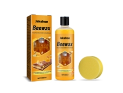 Cera para la limpieza y el mantenimiento de suelos de madera, limpiador para el hogar Jakehoe, descontaminación, eliminación de polvo, brillo y protección.