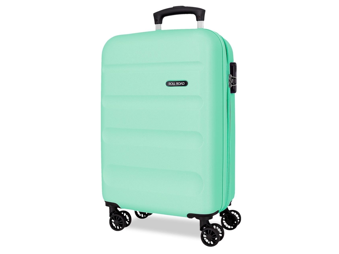 Maleta de Cabina ROLL ROAD Flex Extensible Verde Claro (38x55x20+5cm - 35L)