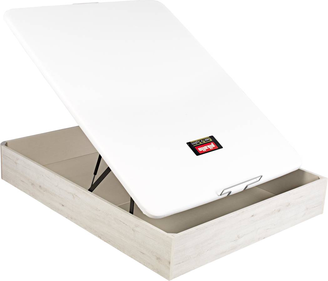 Pikolin Canapé Abatible de almacenaje color gris glaciar 150x200 servicio entrega premium incluido airbox aglomerado compatible con cm