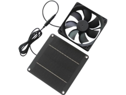 Ventilador Extractor Solar Impermeable Generico De 20 W, Ventilador Solar Para Cobertizos Para Invernaderos