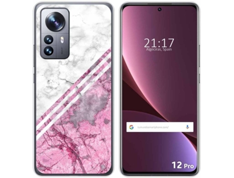 Carcasa para Xiaomi 12 Pro 5G TUMUNDOSMARTPHONE Dibujos Mármol 03 Multicolor