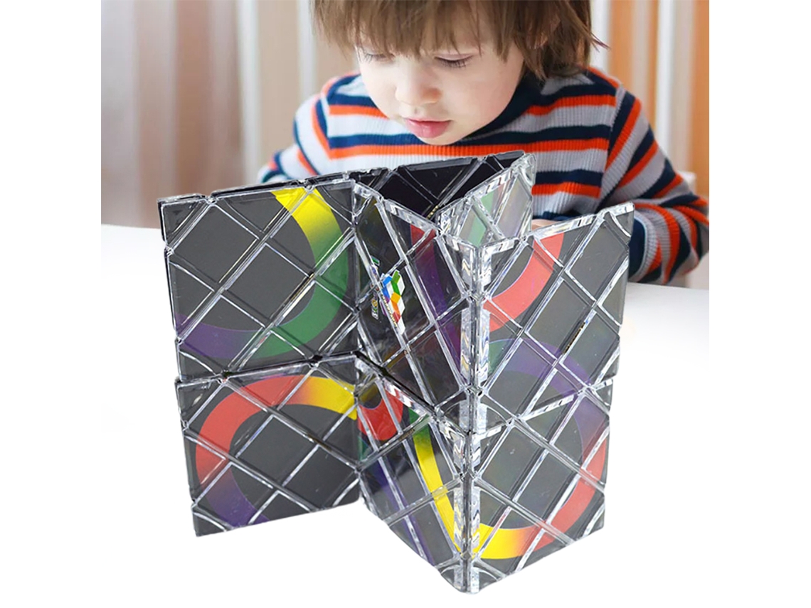 Cubos De Puzzle Plegables 8 Paneles Juguetes Clásicos Profesionales Twisty Cubo Mágico