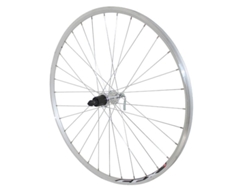 Rueda trasera aluminio cassette buje radios llanta VELOX 700 Elan Cfx Type Shimano 32 Galva 13C