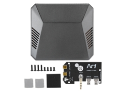 Kit De Carcasa De Aluminio Argon One Con Ventilador E Interruptor De Encendido Para Raspberry Pi 4 Modelo B