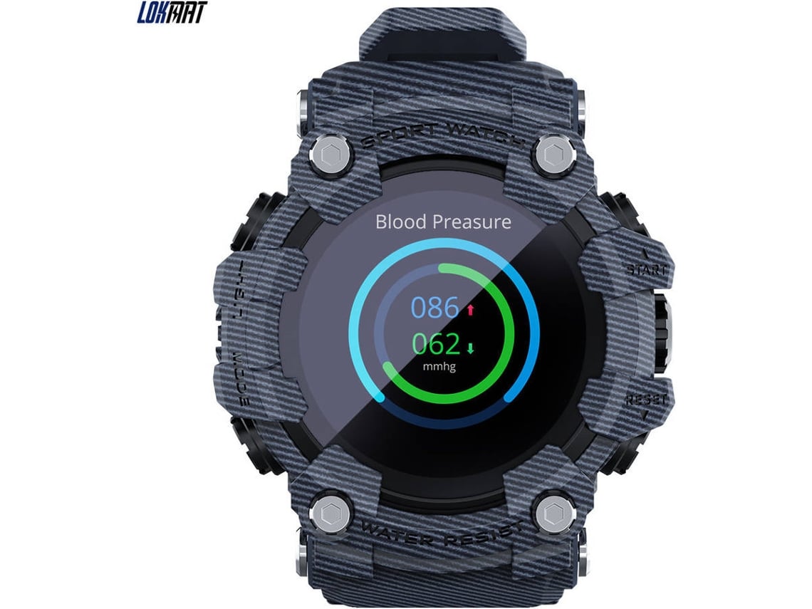 Smartwatch LOKMAT Attack Azul