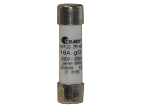 Fusible CRADY Zr-00 8,5X31,5 6A Gl