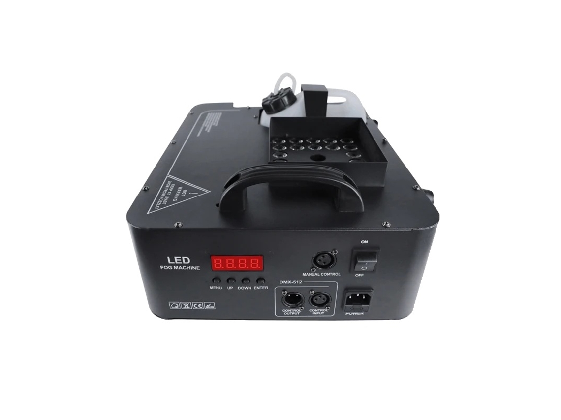 Máquina de humo, 1500 W de potencia, iluminación de escenario DMX OEM