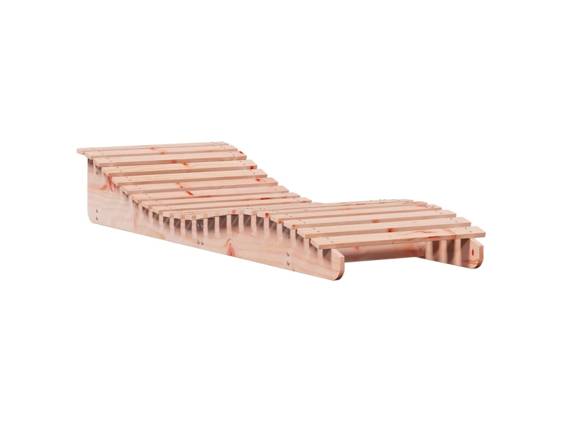 Tumbona de madera maciza Douglas VIDAXL (205x70x31,5 cm)