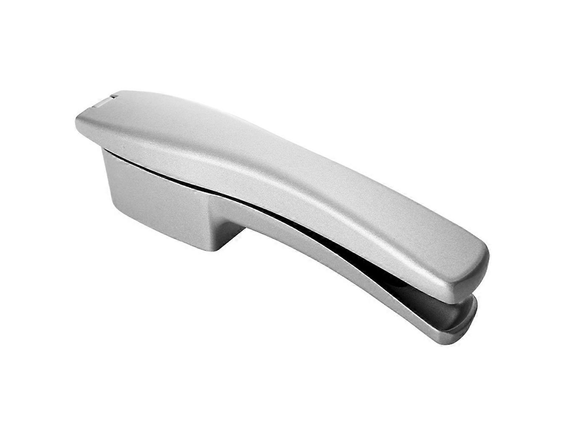 Prensa de ajos multifuncional, trituradora de ajos de cocina, diseño ergonómico, color plateado, 1 unidad. Rosewell