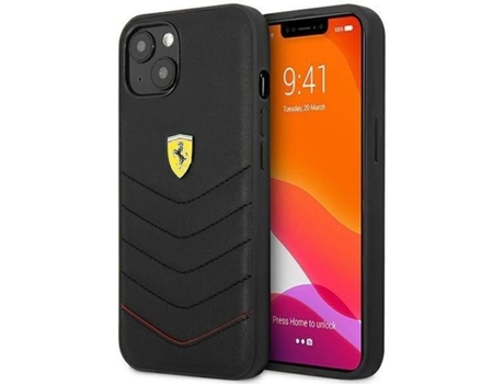 Carcasa Apple FERRARI iPhone 13 Mini Hardcase Negro