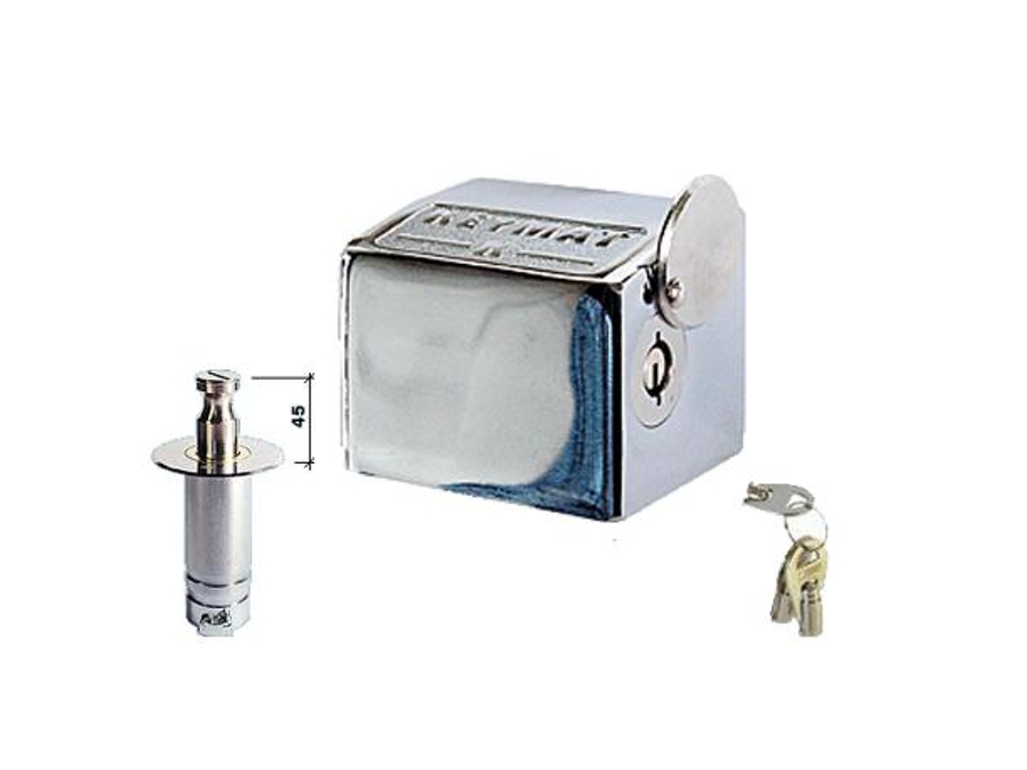 Keymat cerradura seguridad k-5 tubular llaves iguales