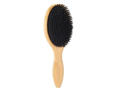 Cepillo revolucionario de bambú para el cabello, perfecto para desenredar con suavidad, excelente sin estática, garantiza un cabello brillante y saludable.