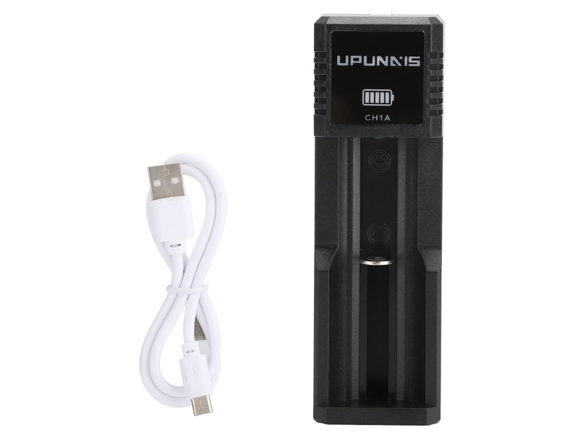 Cargador De Baterías Usb Dc 5v 2a Para 26650 18650 18500 18350 17670 16340 14500 14650 10440