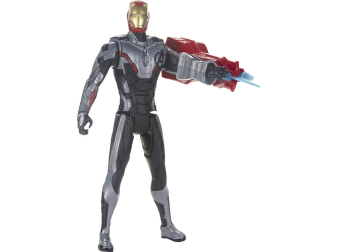 Muñeco HASBRO Marvel Avengers: Endgame Iron Man Titan Hero con Power FX (30 cm)