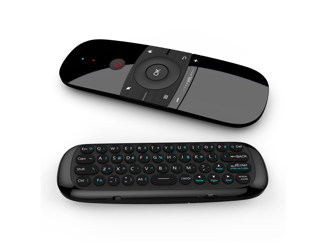 Mini Air Mouse W1 Flying Air Mouse Teclado Wireless Air Mouse Voor 9.0 8.1 Android Tv Box/computer/tv Smart Tv Mini 2.4g Dragbare
