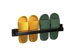 Zapatero De Pared De 19,7 Pulgadas, Para Zapatillas, De Acero Inoxidable, Organizador De Toallas, Soporte Colgante Multiusos