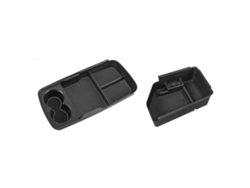 Juego de 3 cajas organizadoras para sujetadores y bragas, con separadores para ropa interior y un compartimento para vaqueros. Hengjian