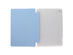 Funda ultrafina de TPU suave para tablet P25 de 10,1 pulgadas, color azul claro y dorado