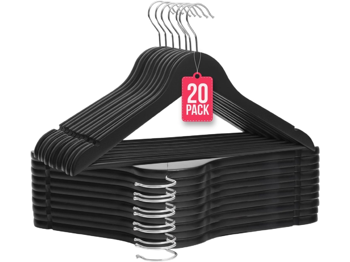 PERCHAS MADERA NEGRA LOTE 20 UNIDADES COM-FORT HOUSE