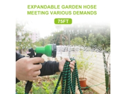 Manguera Extensible De 23 Metros Con Boquilla De Alta Presión Para Lavar El Hogar, El Coche Y El Jardín - Accesorios De Jardinería
