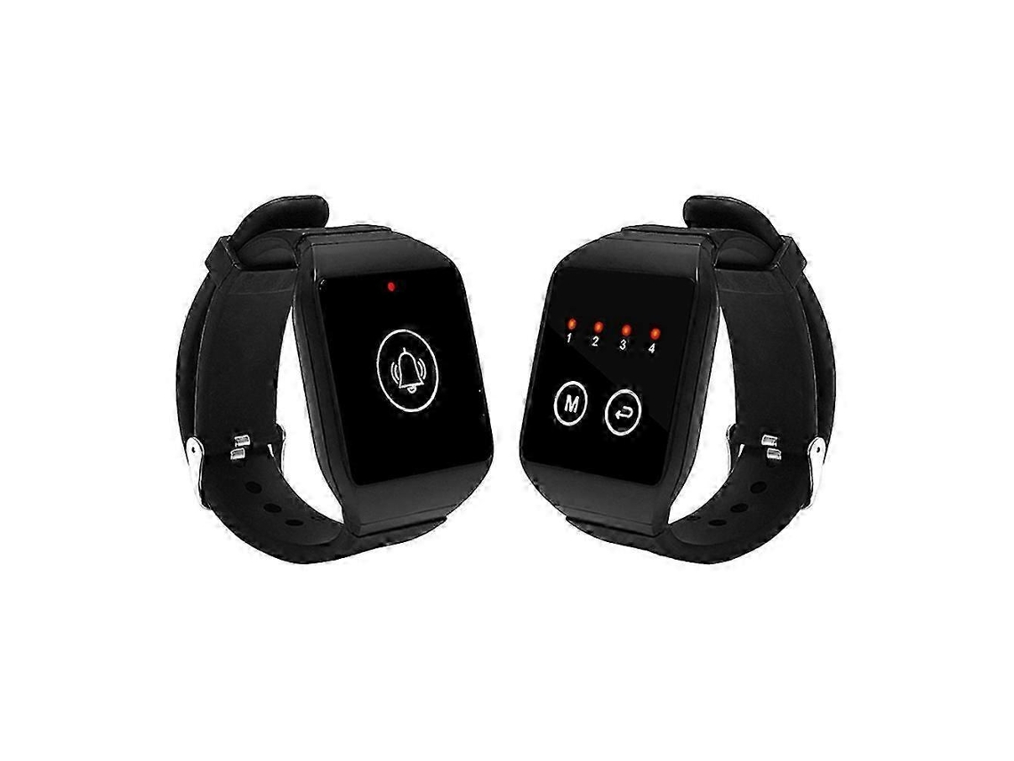 Receptor de reloj inalámbrico para llamadas a camareros y restaurantes, buscapersonas adecuado para el hogar, cafeterías, dentistas, clínicas, oficinas y conferencias Ly Ebike