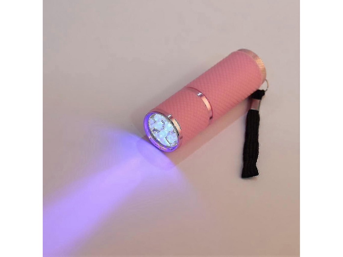 Lámpara de curado de gel UV, portátil, secador de pelo, detector de 9 monedas, linterna LED, NOSTALGIA88