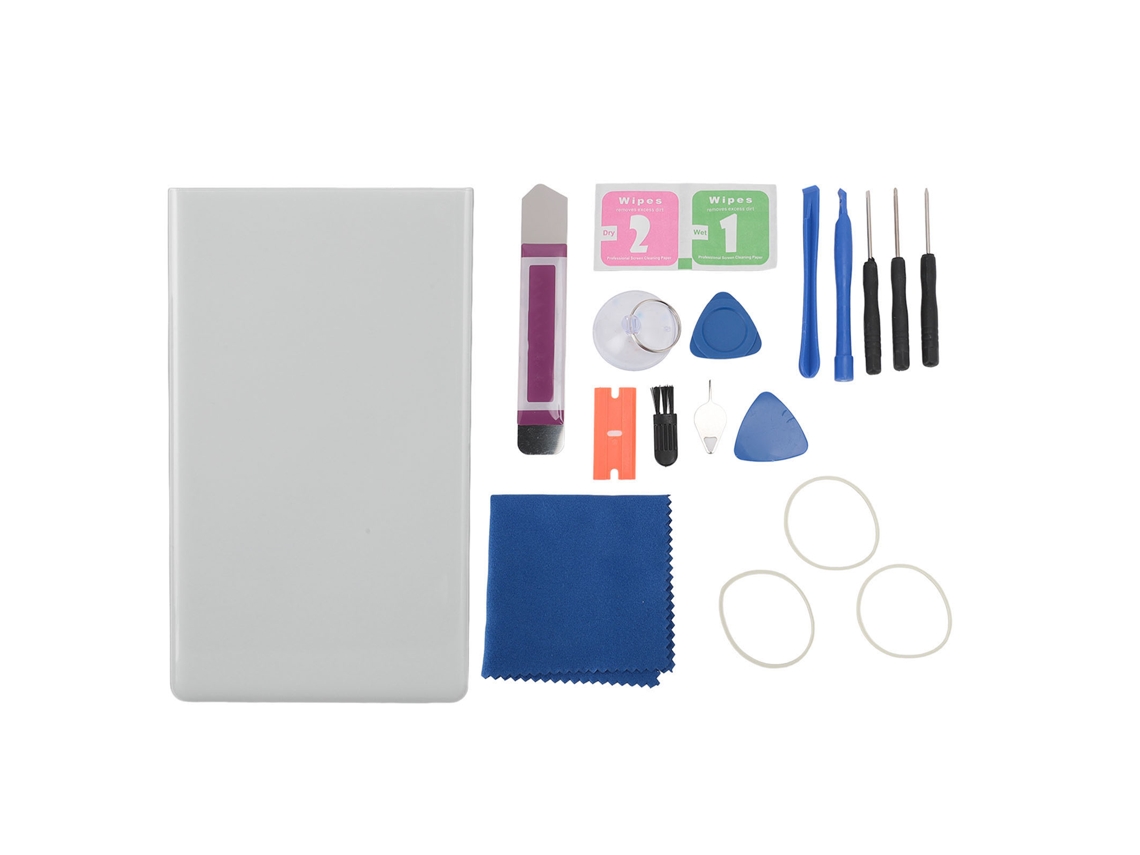 Substituição Capa Vidro Traseiro Google Pixel 7 Pro Branco Com Fita Ferramentas