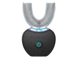 Cepillo de dientes eléctrico GOKOCO en forma de U para una limpieza profunda y blanqueamiento con cobertura de 360° - Herramienta automática de higiene bucal