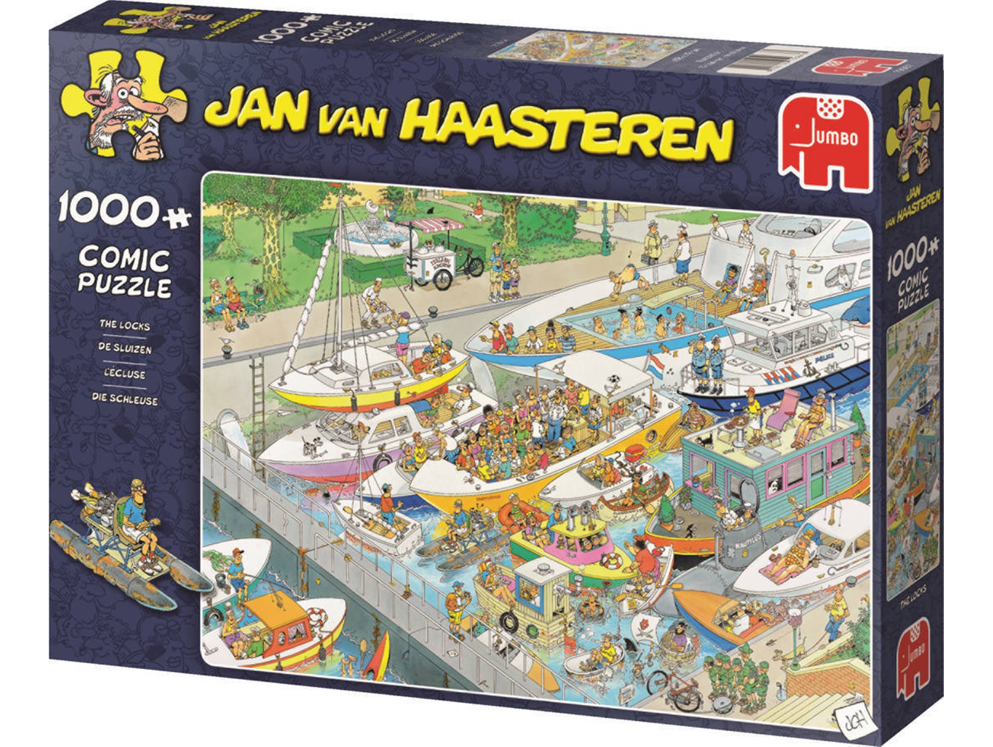 Puzzle JUMBO The Locks (1000 Piezas)