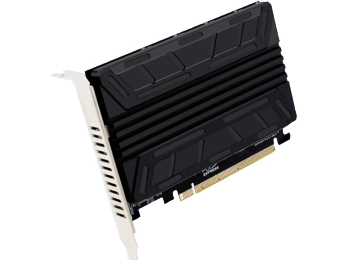 Pciex16 Nvme Pcb Ph44 Tarjeta De Red Dividida De 4 Discos Señal Pcie