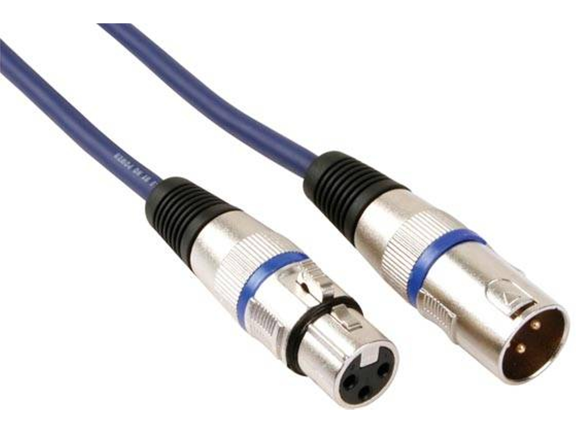 Cable Audio HQ POWER (XLR-XLR  - 1 m - Negro)