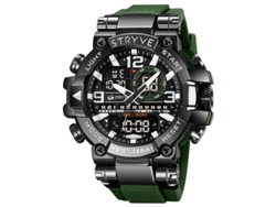 Reloj Electrónico Deportivo Para Estudiantes Y Jóvenes (verde Militar), Elegante Reloj De Pulsera Multifuncional.