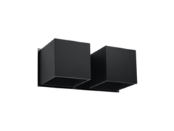 Sollux Sl.0657 Aplique Quad 2 Negro