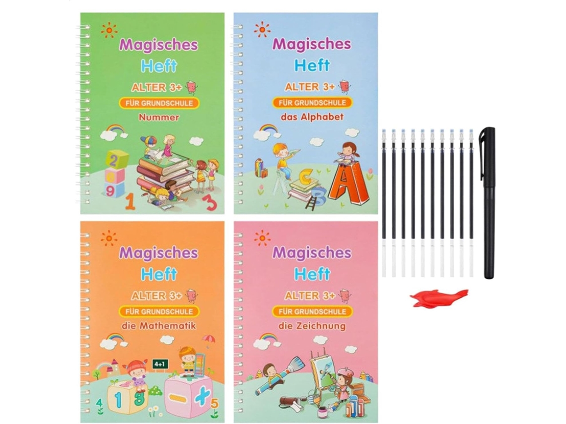 Cuaderno De Trabajo Educativo Con Ranuras Para Niños - Cuaderno De Trabajo Educativo Interactivo - Páginas