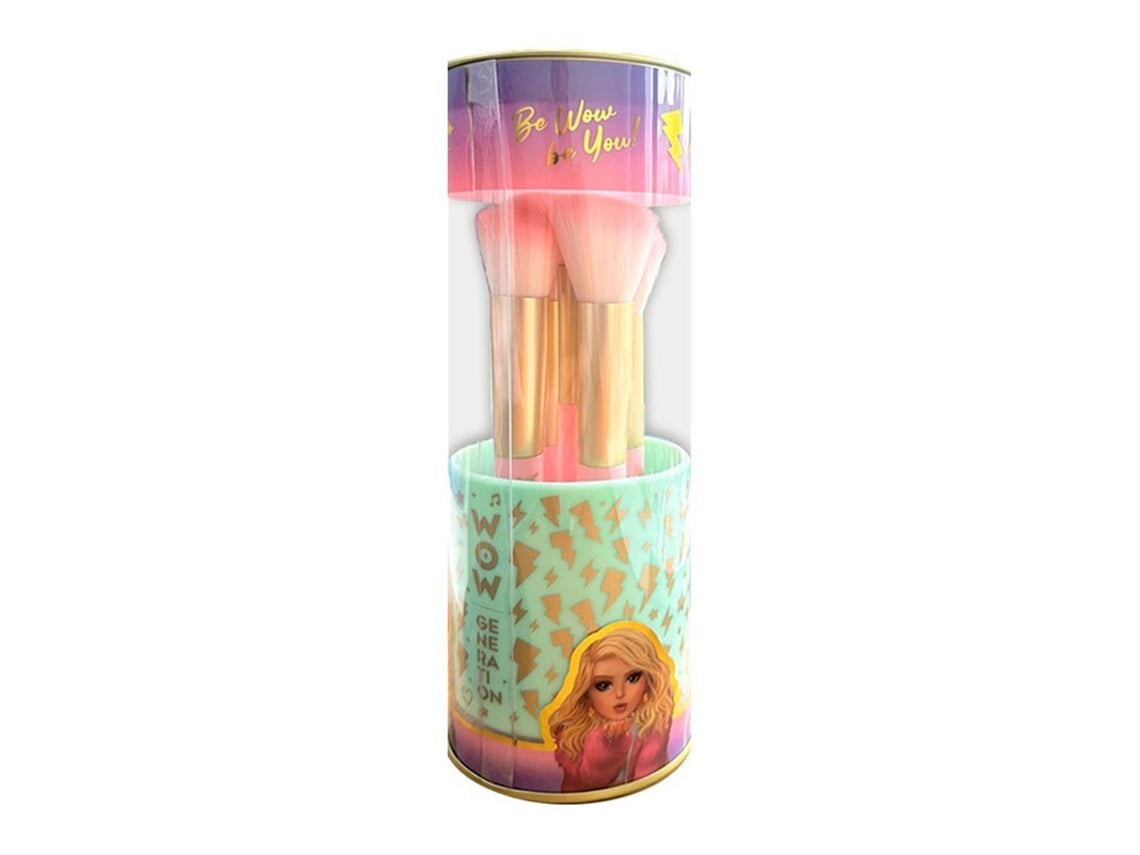 Conjunto 5 Pincéis De Maquilhagem Wow Generation Wow00152