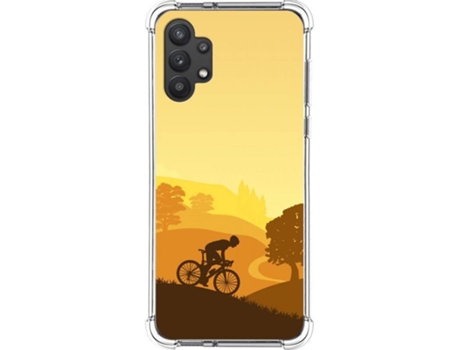 Carcasa Samsung Galaxy A32 5G TUMUNDOSMARTPHONE Ciclista Multicolor